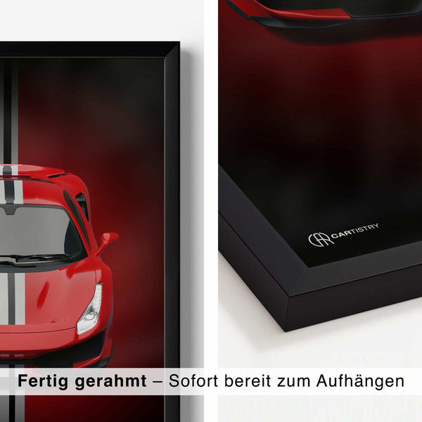 Lade das Bild in den Galerie-Viewer, 3er Set LaFerrari & 488 Pista & Enzo Poster
