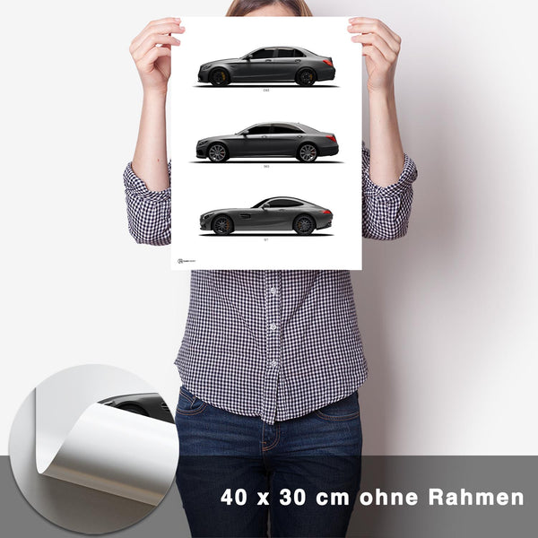 Lade das Bild in den Galerie-Viewer, AMG Generationen Poster - CARTISTRY