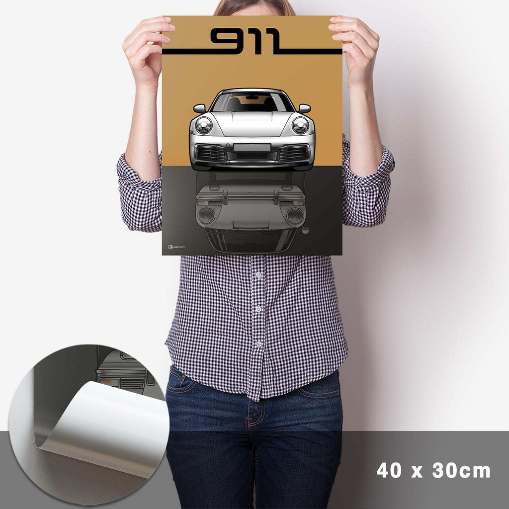 911 Front Poster - Cartistry