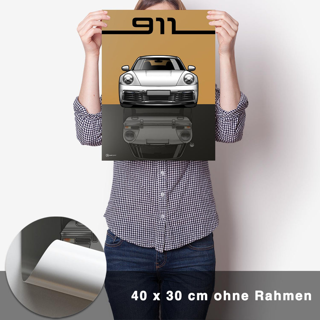 911 Front Poster - CARTISTRY
