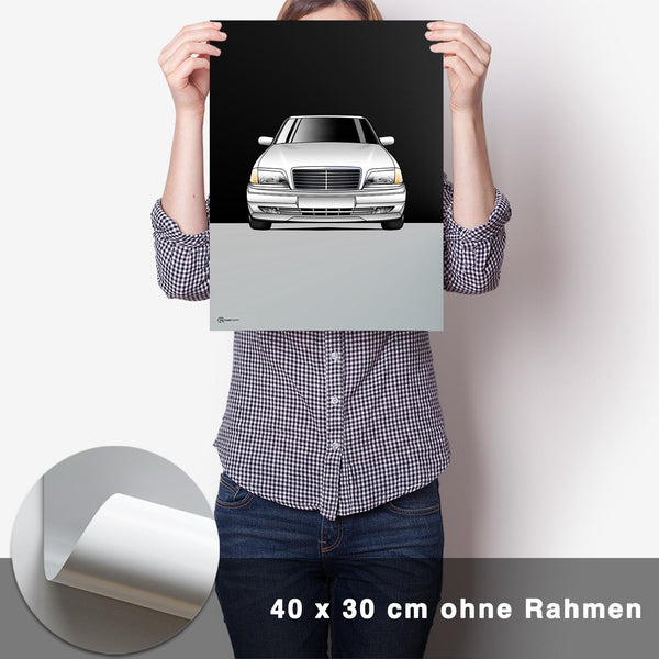 Lade das Bild in den Galerie-Viewer, AMG C-Klasse W202 Poster - CARTISTRY