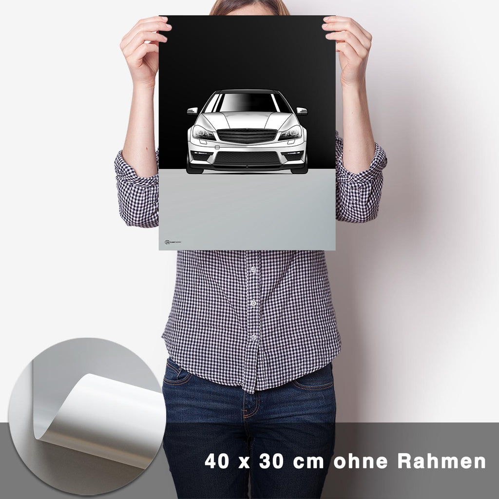 AMG C-Klasse W204 Poster - CARTISTRY