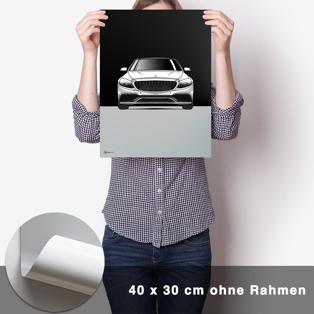 AMG C-Klasse W205 Poster - CARTISTRY