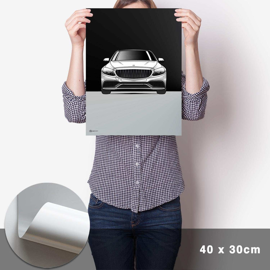 AMG C-Klasse W205 Poster - Cartistry