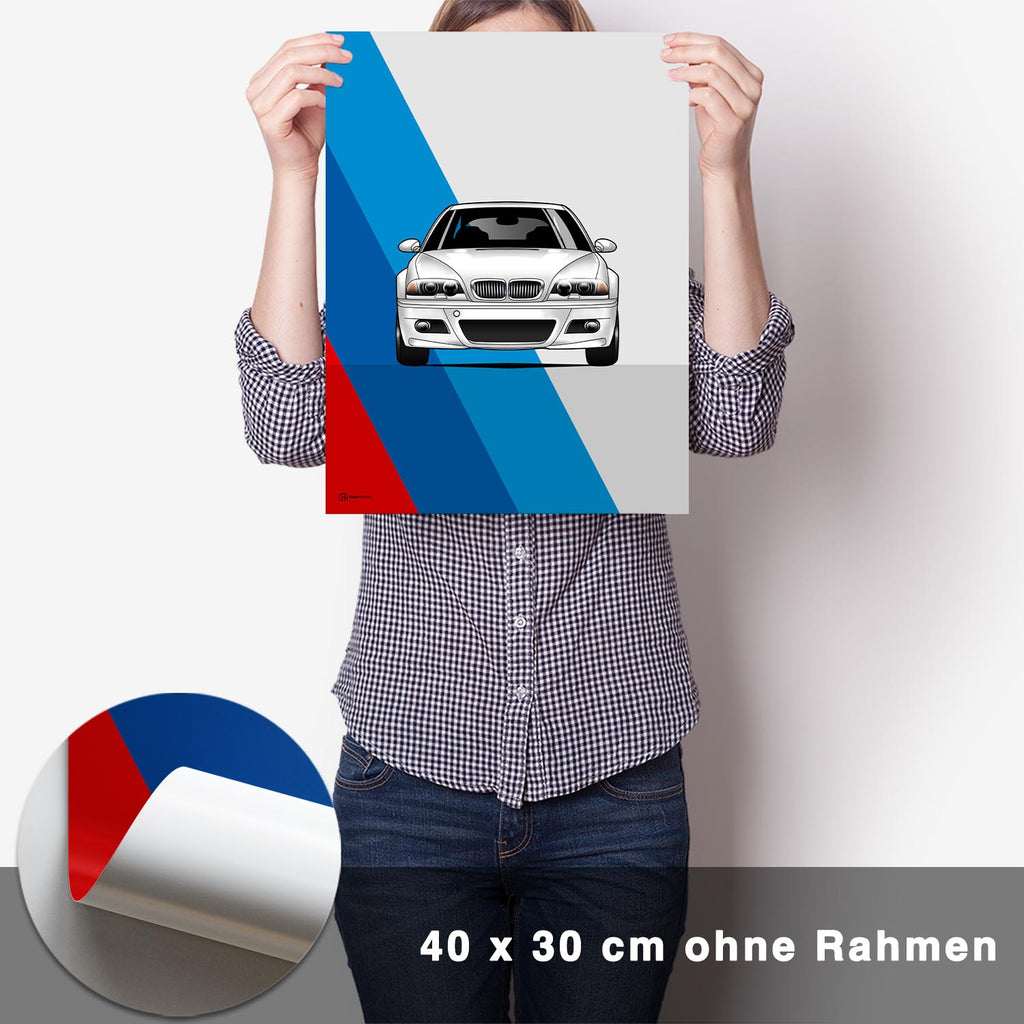M3 E46 Poster - CARTISTRY