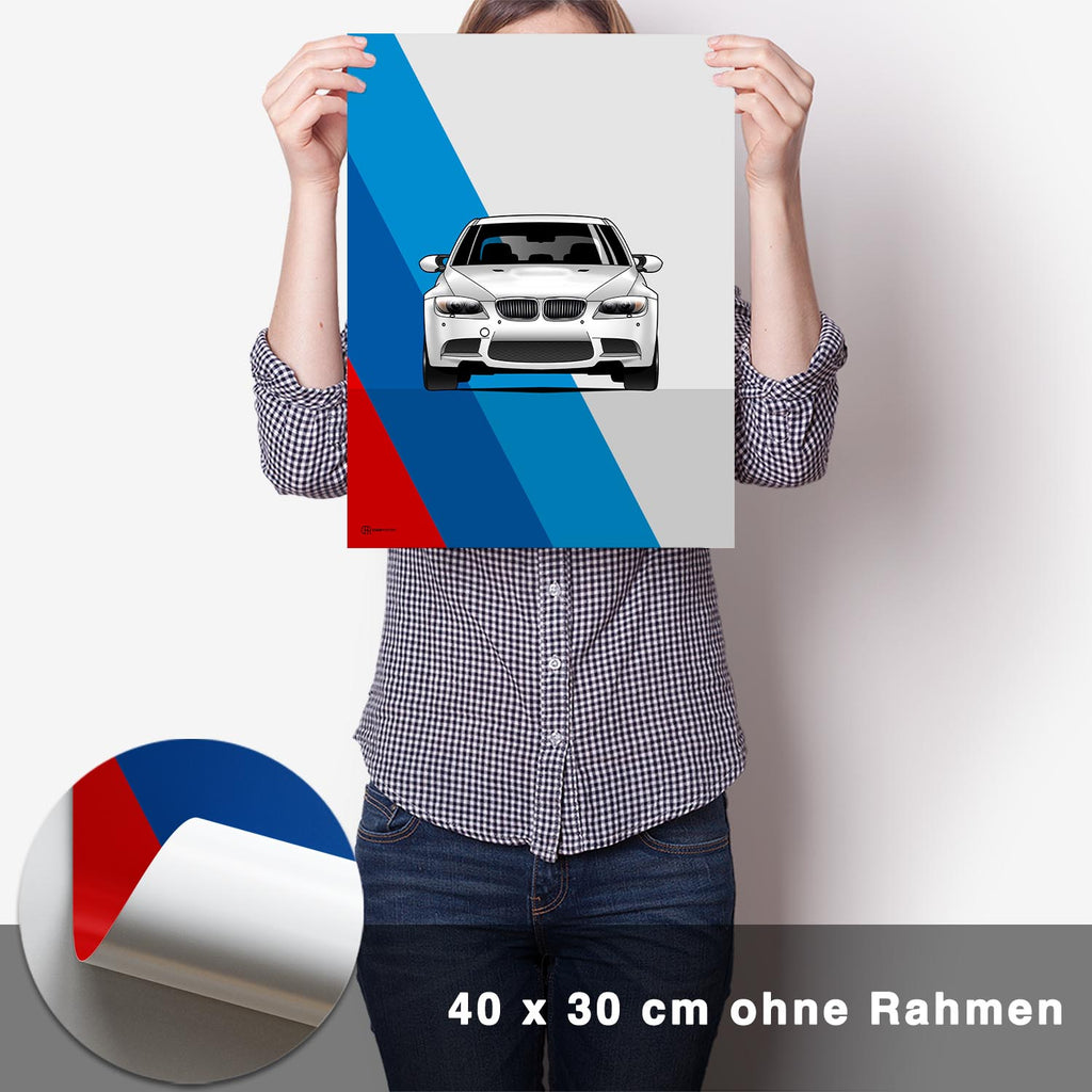 M3 E90 Poster - CARTISTRY