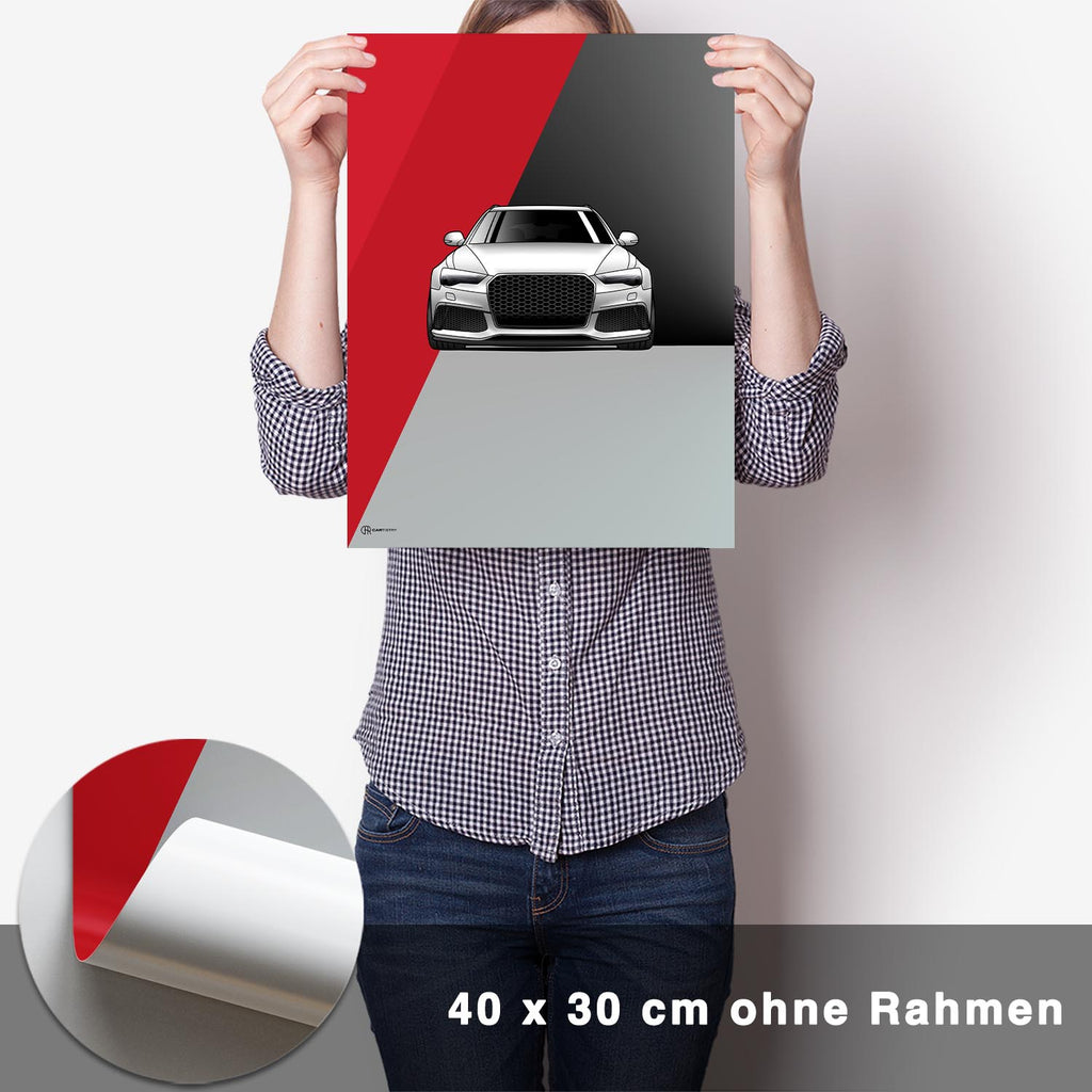 RS6 C7 Poster - CARTISTRY
