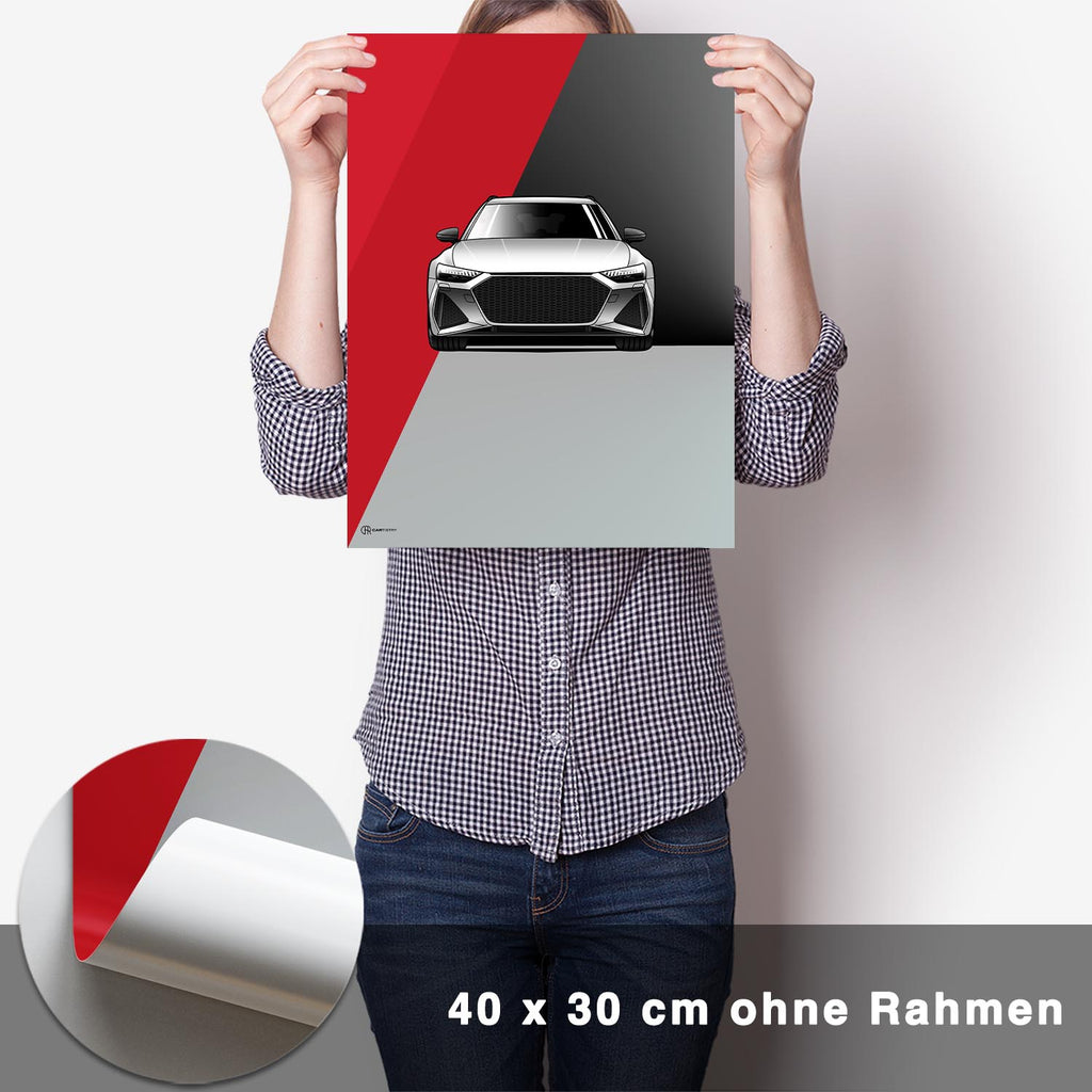 RS6 C8 Poster - CARTISTRY