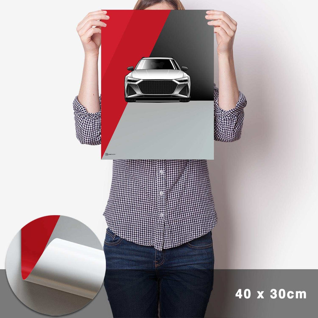 RS6 C8 Poster - Cartistry