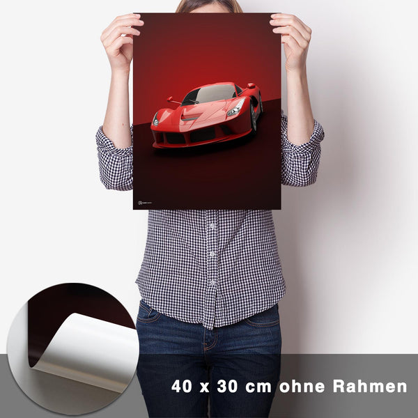 Lade das Bild in den Galerie-Viewer, LaFerrari Poster - CARTISTRY