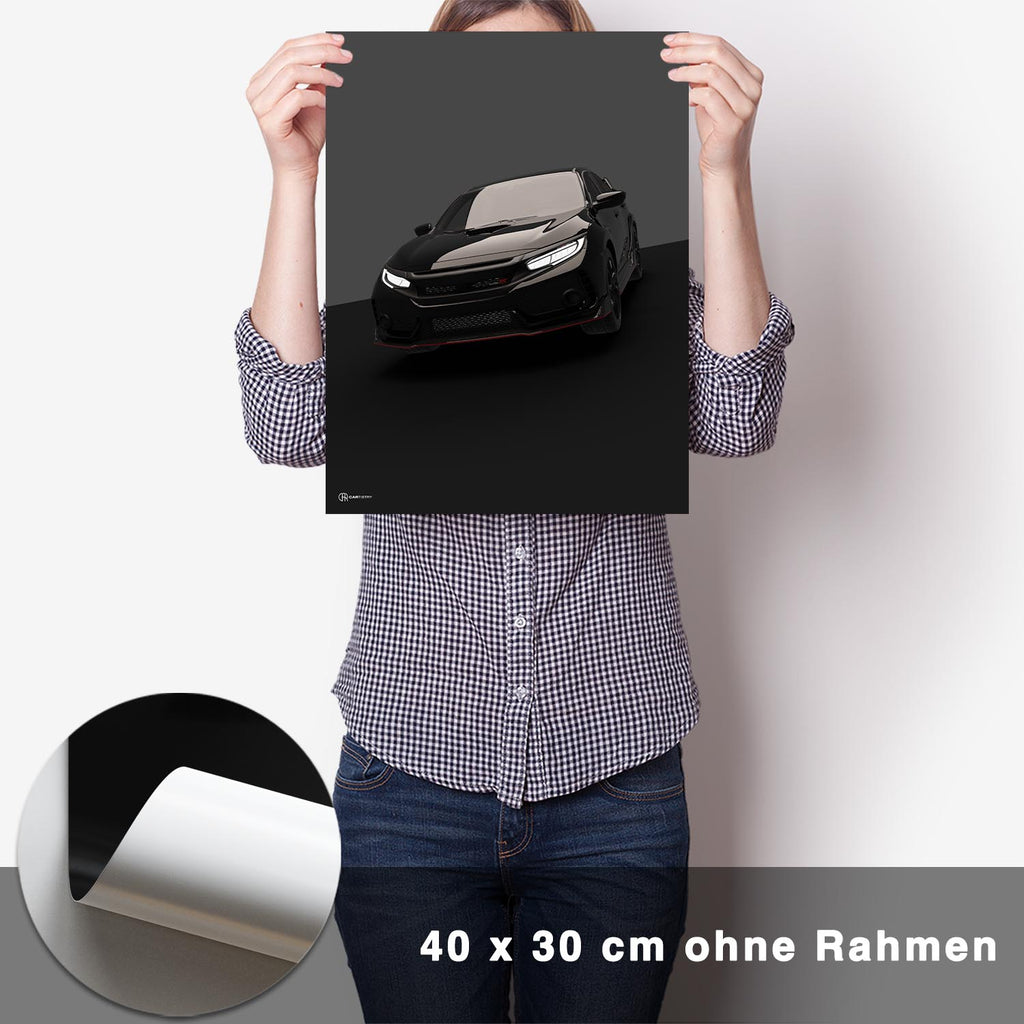 Civic Type R Poster - CARTISTRY