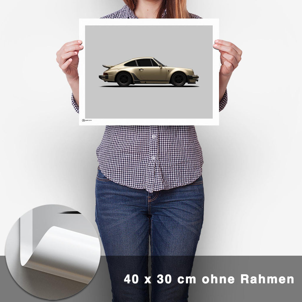 911 Turbo (930) Poster Seite - CARTISTRY