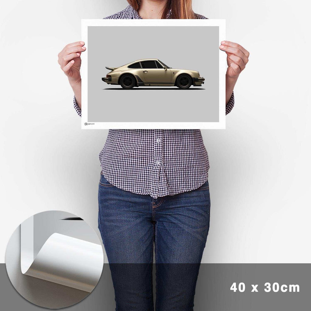 911 Turbo (930) Poster Seite - Cartistry