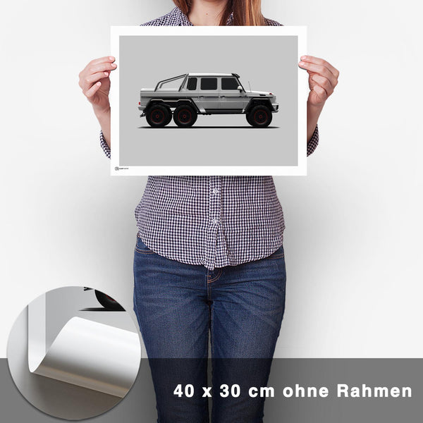 Lade das Bild in den Galerie-Viewer, G63 6x6 AMG Poster Seite - CARTISTRY