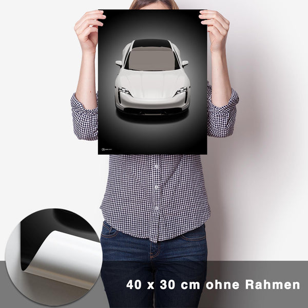 Lade das Bild in den Galerie-Viewer, Taycan Poster - CARTISTRY