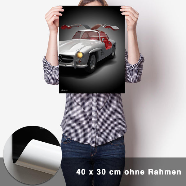 Lade das Bild in den Galerie-Viewer, 300 SL Poster - CARTISTRY