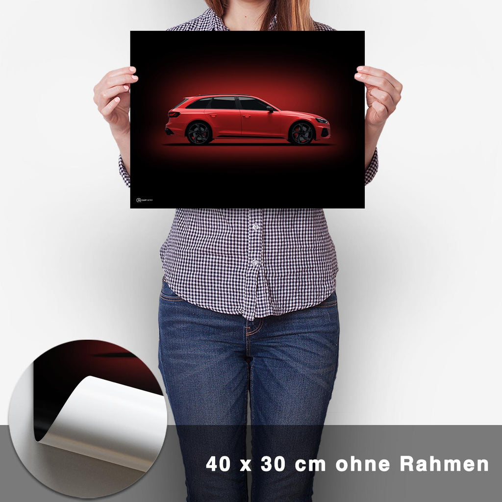 RS4 Poster Seite Dunkel - CARTISTRY