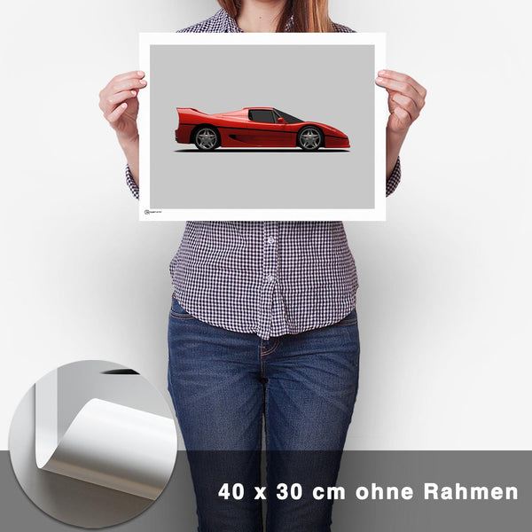Lade das Bild in den Galerie-Viewer, F50 Poster Seite - CARTISTRY