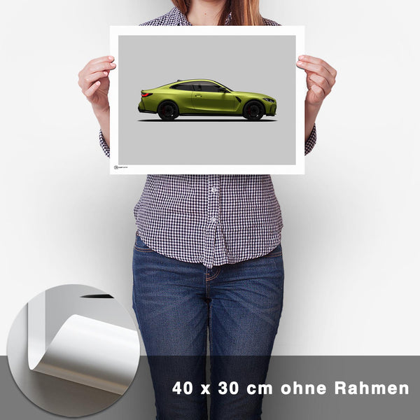 Lade das Bild in den Galerie-Viewer, M4 G82 Poster Seite - CARTISTRY