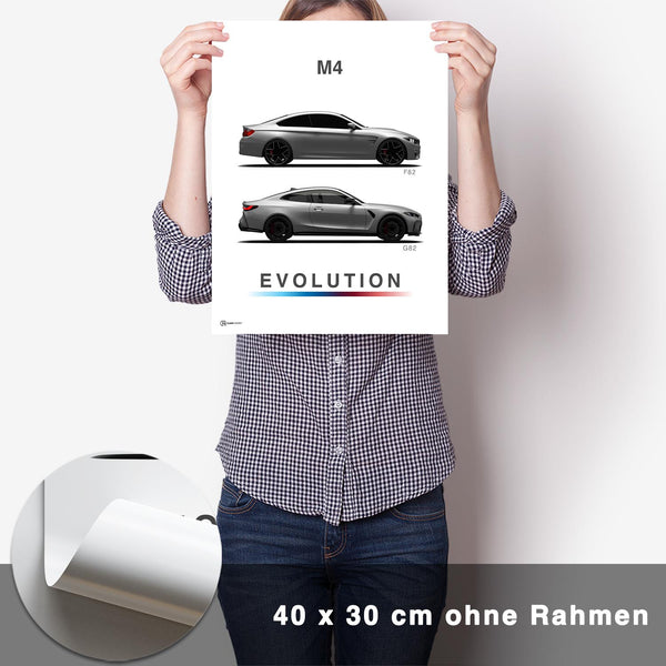 Lade das Bild in den Galerie-Viewer, M4 Generationen F82/G82 Poster - CARTISTRY
