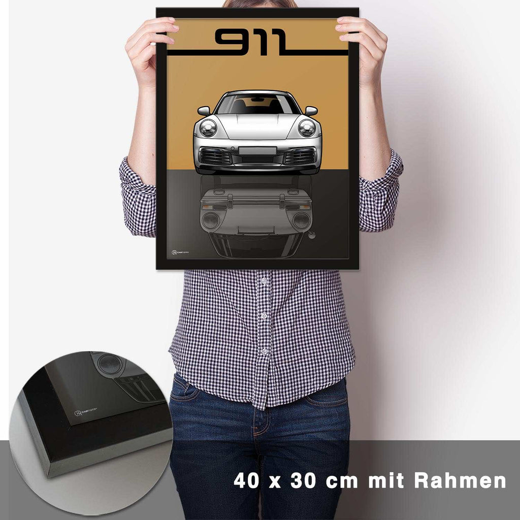 911 Front Poster - CARTISTRY