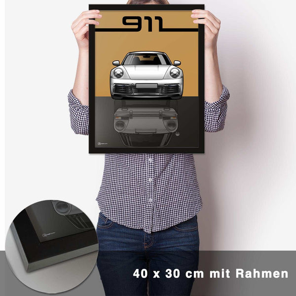 Lade das Bild in den Galerie-Viewer, 911 Front Poster - CARTISTRY