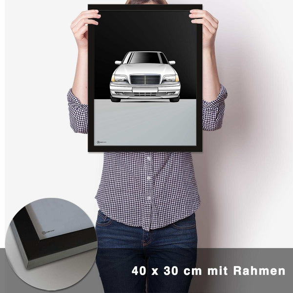 Lade das Bild in den Galerie-Viewer, AMG C-Klasse W202 Poster - CARTISTRY