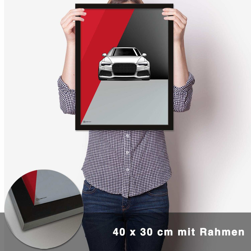 RS6 C7 Poster - CARTISTRY