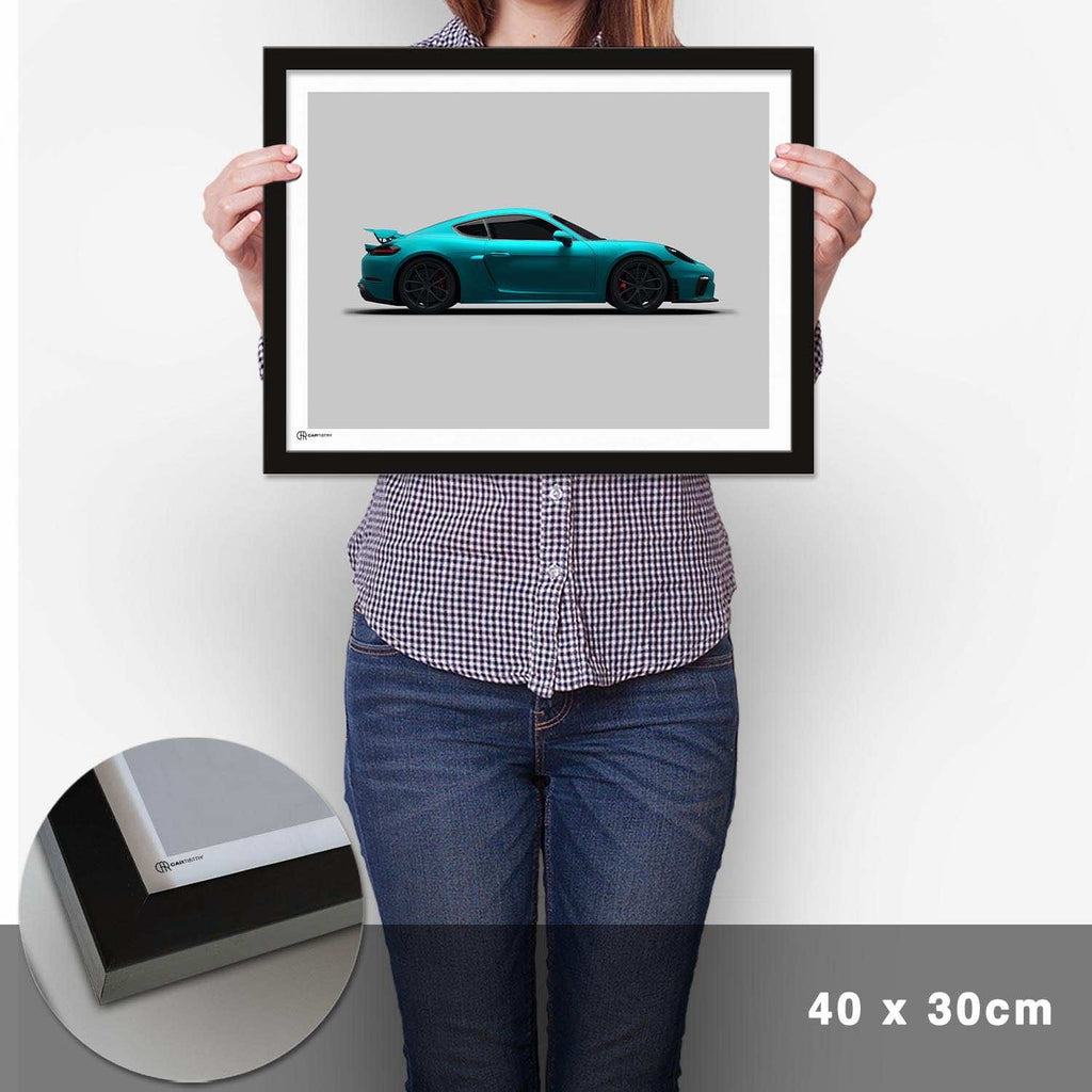 Cayman GT4 Poster Seite - Cartistry