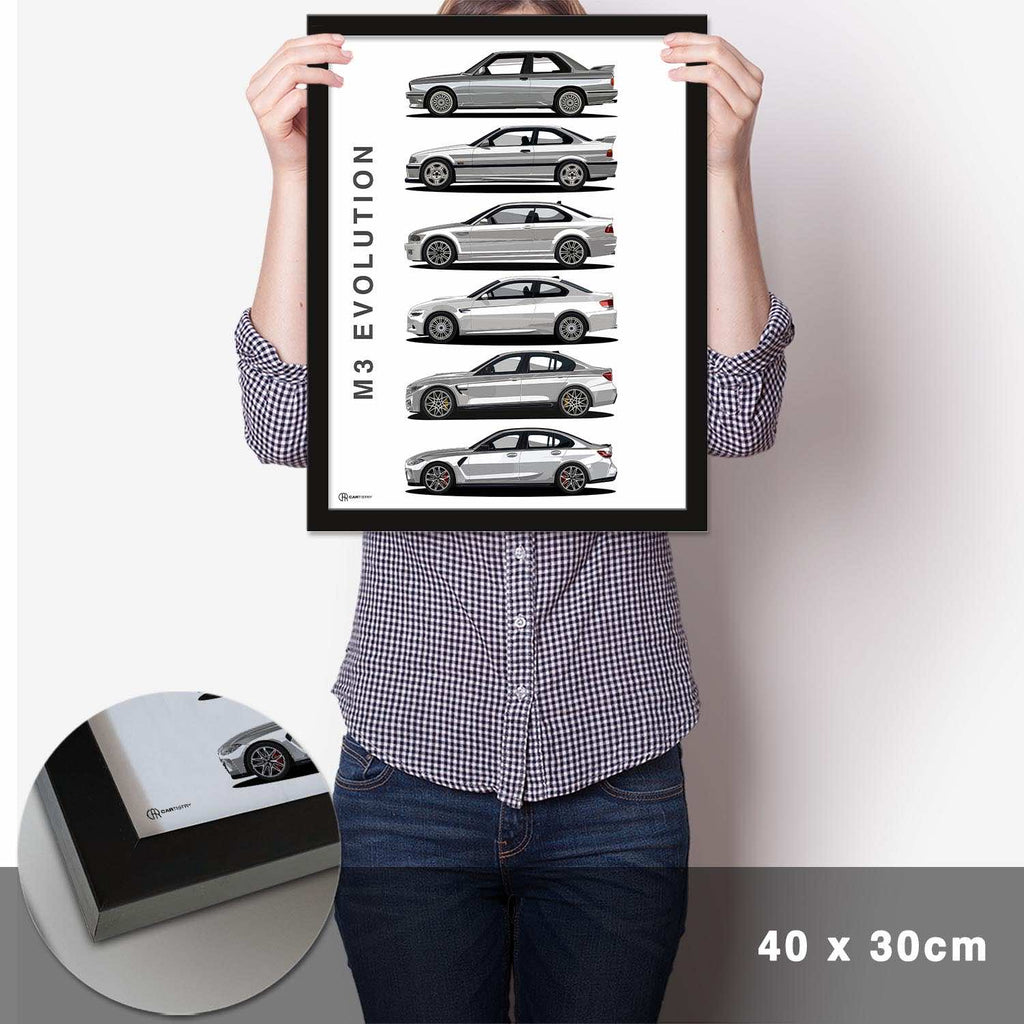 M3 Generationen Poster Seite - Cartistry