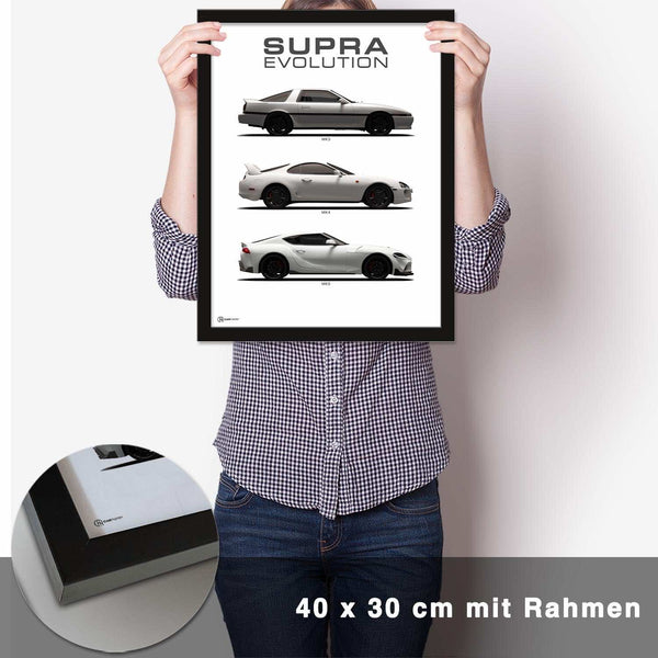 Lade das Bild in den Galerie-Viewer, Supra Generationen Poster Seite - CARTISTRY