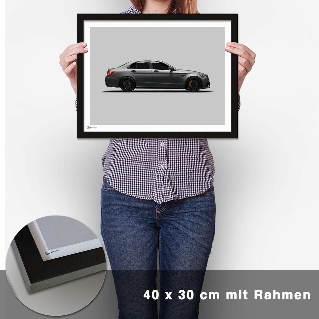 C63 AMG Poster Seite - CARTISTRY