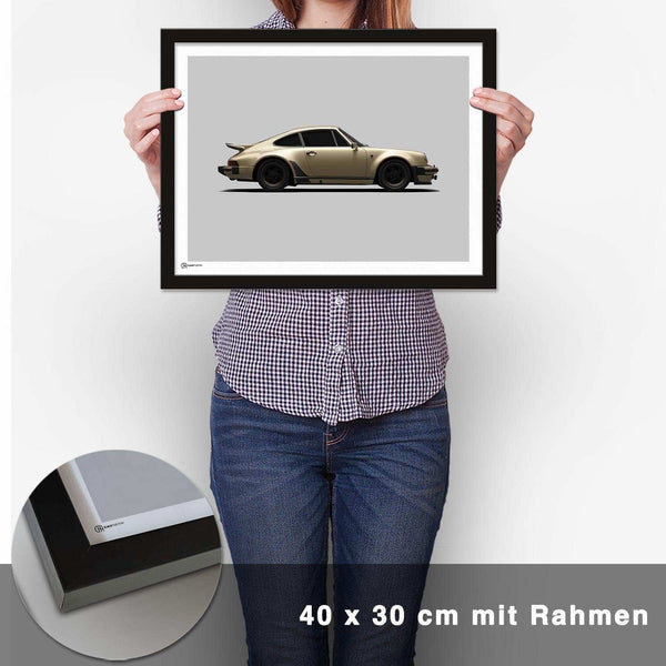 Lade das Bild in den Galerie-Viewer, 911 Turbo (930) Poster Seite - CARTISTRY