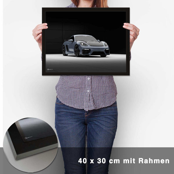 Lade das Bild in den Galerie-Viewer, Cayman GT4 RS Poster - CARTISTRY