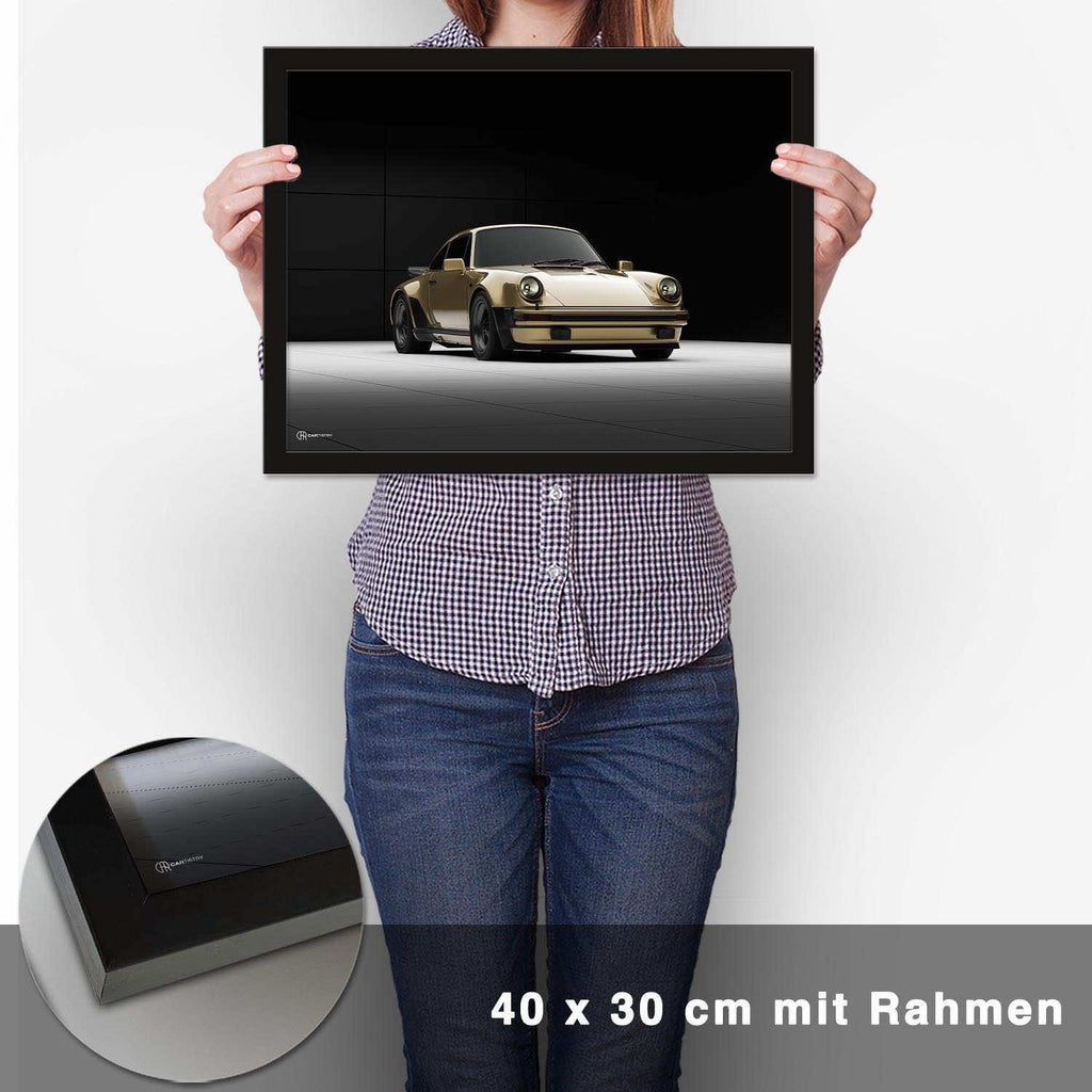 911 Turbo (930) Poster - CARTISTRY