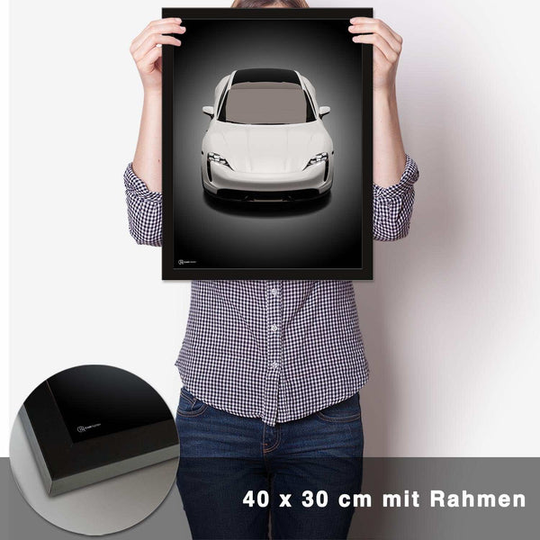Lade das Bild in den Galerie-Viewer, Taycan Poster - CARTISTRY