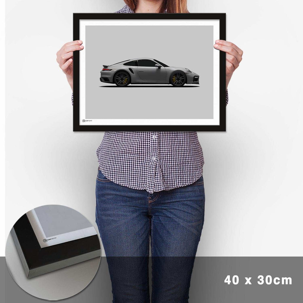911 Turbo (992) Poster Seite - Cartistry