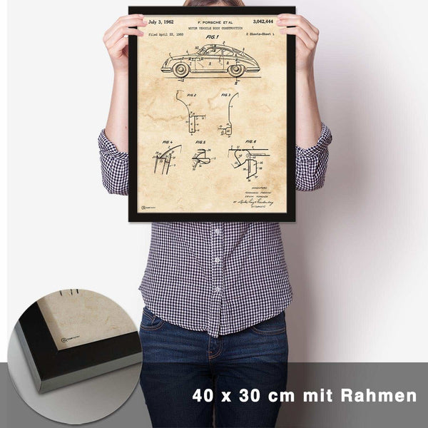 Lade das Bild in den Galerie-Viewer, Patent Poster Karosseriebau - CARTISTRY