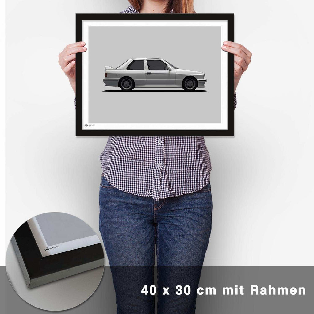 M3 E30 Poster Seite - CARTISTRY