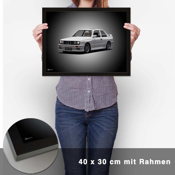 Lade das Bild in den Galerie-Viewer, M3 E30 Poster Front - CARTISTRY
