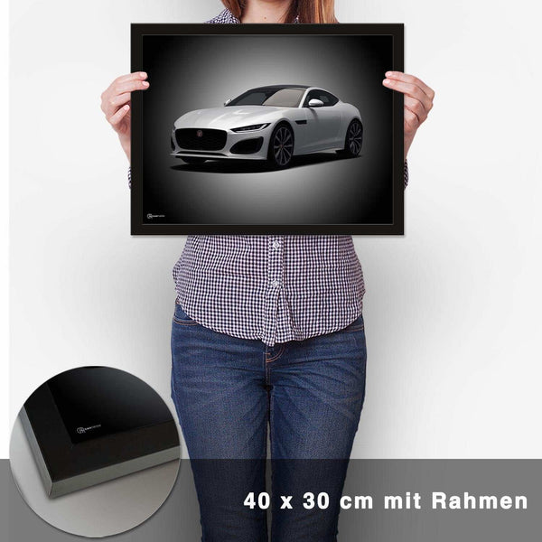 Lade das Bild in den Galerie-Viewer, F-Type Poster - CARTISTRY