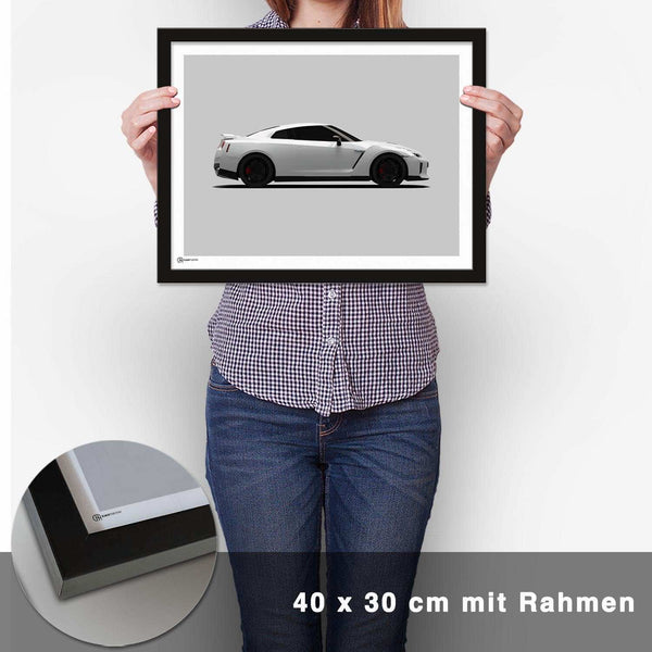 Lade das Bild in den Galerie-Viewer, GT-R R35 Poster Seite - CARTISTRY