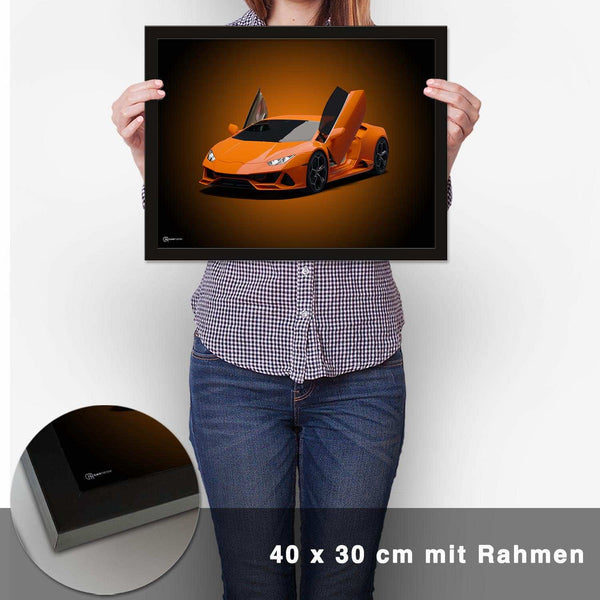 Lade das Bild in den Galerie-Viewer, Huracan Poster - CARTISTRY
