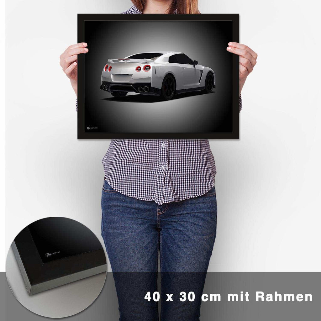 GT-R R35 Poster - CARTISTRY