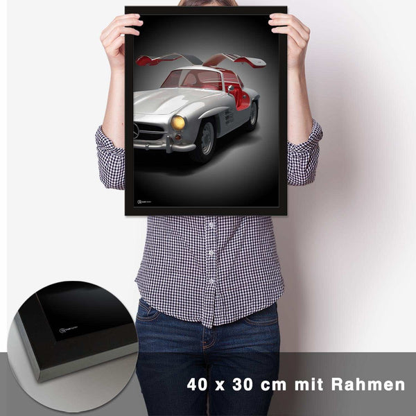 Lade das Bild in den Galerie-Viewer, 300 SL Poster - CARTISTRY