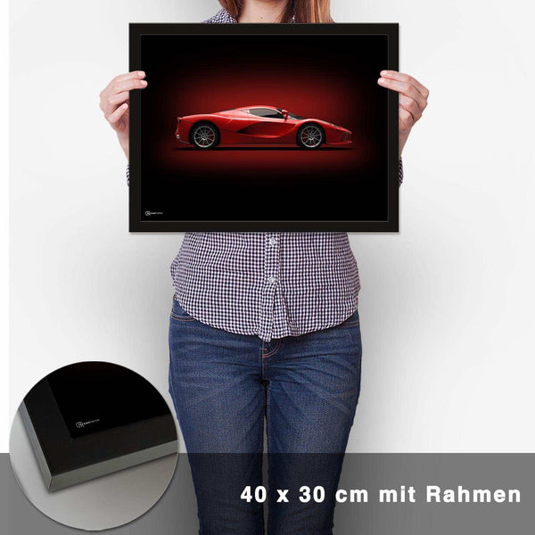 Lade das Bild in den Galerie-Viewer, LaFerrari Poster Seite Dunkel - CARTISTRY