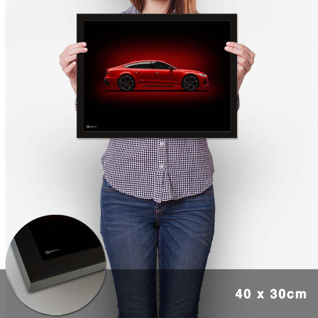 RS7 Poster Seite Dunkel - Cartistry