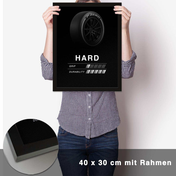 Lade das Bild in den Galerie-Viewer, Reifen Poster Hart - CARTISTRY