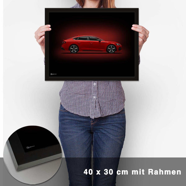 Lade das Bild in den Galerie-Viewer, RS5 Poster Seite Dunkel - CARTISTRY