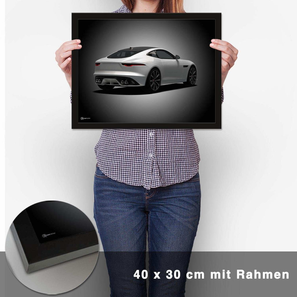 F-Type Poster Heckansicht - CARTISTRY